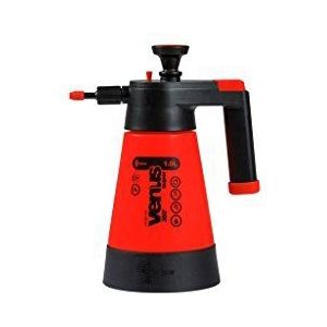 Kwazar Venus Super 34700 Sproeifles, 360 graden, drukspuit voor tuin, oranje, 1,0 l