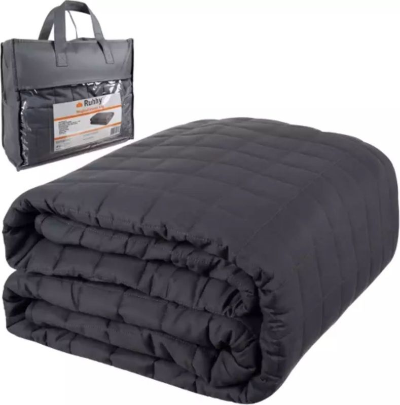 Verzwaringsdeken 8 KG - Weighted Blanket - Grijs- 150x200 CM