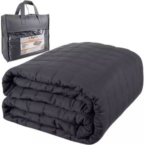 Verzwarings deken 6KG weighted blanket grijs 150x200 CM