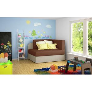 Rosa 06 - Kinderbed - Slaapbank - Slaapgedeelte: 73 x 166 cm