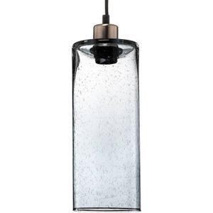 Solbika Lighting Hanglamp Soda glas cilinder blauw Ø 12cm