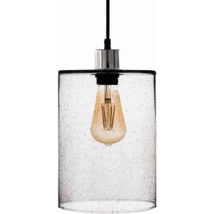 Solbika Lighting Hanglamp Soda cilinder glas smoke grijs Ø 18cm