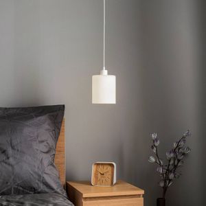 Solbika Lighting Hanglamp Soda met glazen kap wit Ø 15 cm