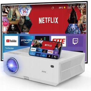 Zenwire - E600H - Beamer - Full HD 4K - 13500lm - WiFi Bluetooth - Miracast Airplay Compatibel