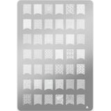 Nagelstempel - Stempelplaat - Blauw - Inclusief Stempellak