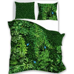 Faro Dekbedovertrek, Garden - Eenpersoons - 140 x 200 cm - Katoen