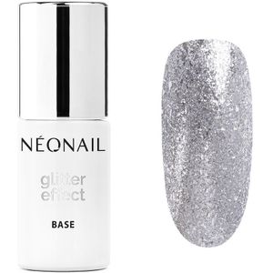 NEONAIL - Glitter Effect Base Base coat 7.2 ml Silver Twinkle