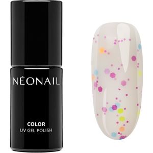 Game - Set - Glam - Transparante Hybride Nagellak - Veelkleurig Confetti-effect