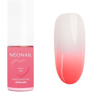 NEONAIL - Baby Boomer Airbrush - Nagelpoederspray - Neon Rood - 5 g