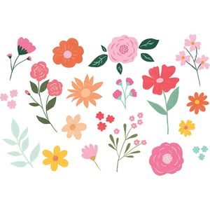 Tattoos Bloemen Mix 19st