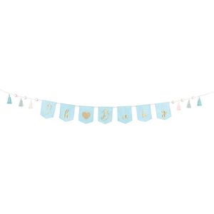 Jep-Party 'Oh Baby' Blauw 260 cm Slinger GRL100-011