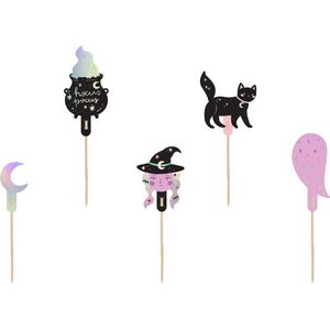 Halloween Cupcake Toppers 14cm 6st