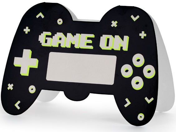 Gaming Party Uitnodigingen 16cm 6st