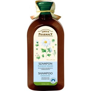 Green Pharmacy - Chamomile Shampoo - Shampoo - 350 ml - Voor Futloos en Beschadigd Haar
