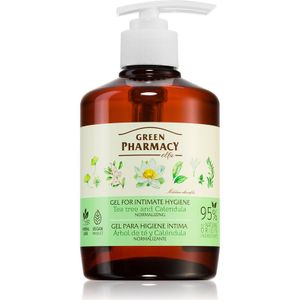 Green Pharmacy Tea Tree & Calendula Normalizing Intimate Gel 370 ml