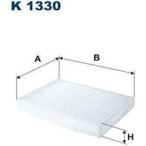 Filtron - K 1330 - Interieurfilter - Voor Dacia, Nissan, Renault - Stoffilter met Actieve Kool
