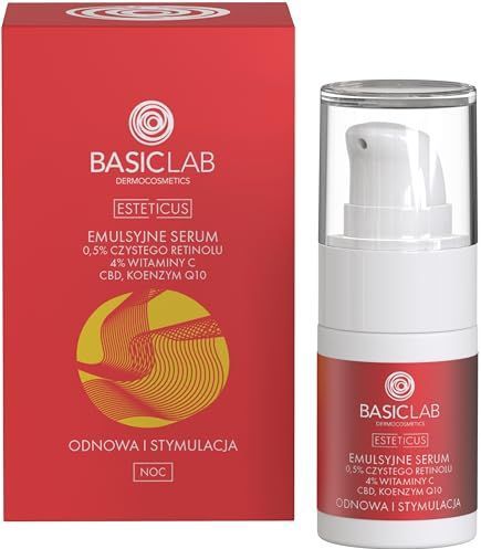 BasicLab Dermocosmetics Esteticus - Stimulerend Serum - 0.5% Pure Retinol - 15 ml