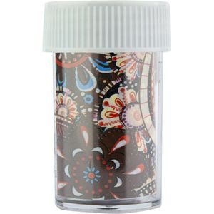 DRM Transferfolie Nageldecoratie 100cm. Retro Paisley #11