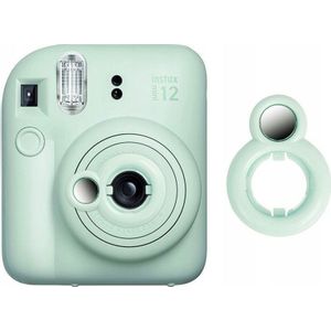 LoveInstant Lusterko dop voor Fuji Fujifilm Instax Mini 12 / groen - munt