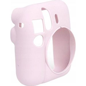 LoveInstant hoes tas Etui hoes Case voor Fujifilm Fuji Instax Mini 12 / siliconen / roze