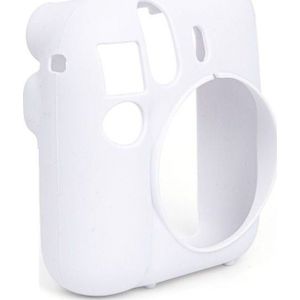 LoveInstant hoes tas Etui hoes Case voor Fujifilm Fuji Instax Mini 12 / siliconen / wit