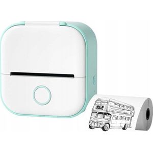 Phomemo T02 wit - groen