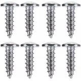 Xtrobb Chroom Kentekenplaathouder 2 Stuks - Universeel & Duurzaam