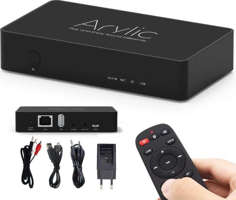 Arylic - S10 - Netwerkspeler - Zwart - Plastic