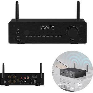 Arylic - B50 - Stereoversterker - Zwart - Bluetooth - 30 W RMS