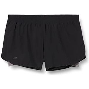 FNK F141 4F Damesshorts, diepzwart, maat XL, Diepzwart