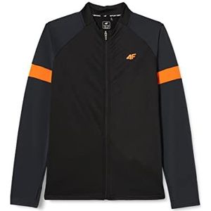 4F JUNIOR Sweatshirt FNK pour Enfants, Deep black - Noir, 158-164