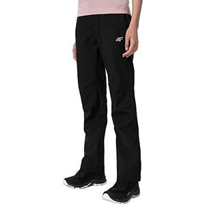 4F Trousers FNK pour femme, Deep black - Noir, S