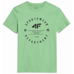 4F JUNIOR T-shirt voor kinderen, Canary Green, 158