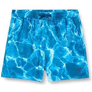 4F JUNIOR Board Shorts voor kinderen, Multicolour 5 Allover, 134-140