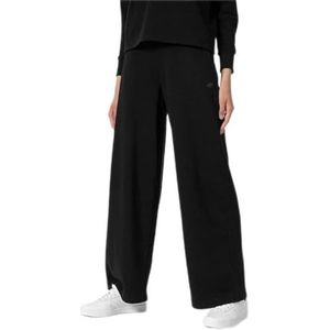 4F Trousers pour femme, Deep black - Noir, XS