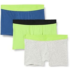 4F JUNIOR Boxershorts M023 (verpakking van 3), meerkleurig, maat 122/128 voor heren, Veelkleurig, 122-128