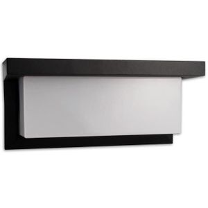 LED Buitenwandlamp met sensor LED/12W/230V IP54 zwart