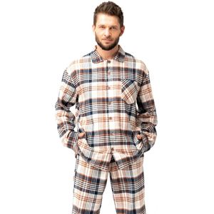 Heren Pyjama Met Lange Mouwen Katoenen