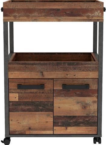 Barwagen  Home Bar ¦ holzfarben ¦ Maße (cm): B: 40 H: 88 Stühle > Barhocker & Tresen - Sconto