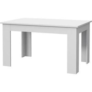 PILVI Eettafel - Wit - L 140 x I90 x H 75 cm