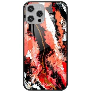 BABACO ERT Group Coque de téléphone Portable pour Apple Iphone 13 Pro Max Original et sous Licence Officielle Motif Abstract 024 en Verre trempé, Coque de Protection