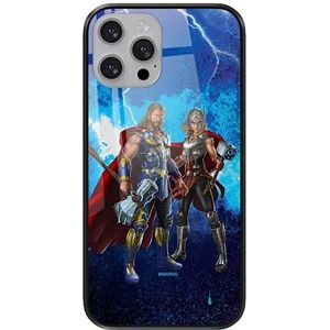 ERT GROUP Coque de téléphone Portable pour Apple Iphone 13 Pro Max Original et sous Licence Officielle Marvel Motif Thor 009 en Verre trempé, Coque de Protection