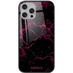 BABACO ERT Group mobiele telefoonhoes voor Apple iPhone 13 Mini origineel en officieel gelicentieerd abstract patroon 018 gehard glas, beschermhoes