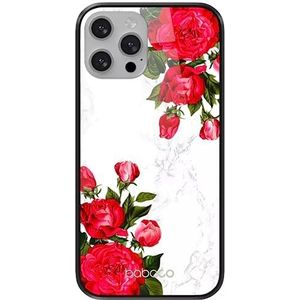 BABACO ERT Group Coque de téléphone Portable pour Apple Iphone 13 Mini Original et sous Licence Officielle Motif Flowers 007 en Verre trempé, Coque de Protection
