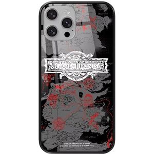 ERT GROUP Games of Thrones Game of Thrones 010-patroon originele originele en officieel gelicentieerde mobiele telefoonhoes van gehard glas, beschermhoes