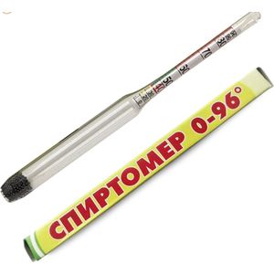 Alcoholmeter met thermometer