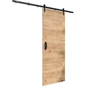 InspireMe - Schuifdeursysteem met rail - 90x204cm - PARKER I 90 - Gouden Eik met Soft-Close system