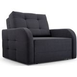 Schlafsessel Sofa Sessel Jugendsofa Schlafsofa 1-Sitzer Gästebett mit Schlaffunktion und Bettkasten (BxHxT): 101x90x100 cm - Kindersofa Porto 80 –