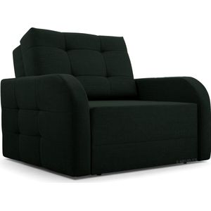 Innovatieve fauteuil met slaapfunctie, woonkamer meubels, elegant design - Porto 80 - Dunkelgrün (BRAGI 78)