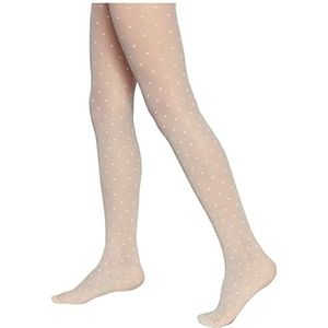 Conte elegant Anabel Chique kindermaillot voor meisjes, crèmetinten, 140/146 cm